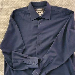 Beautiful Joseph Abboud Dress/Casual Shirt XL - Super Comfort Fabric